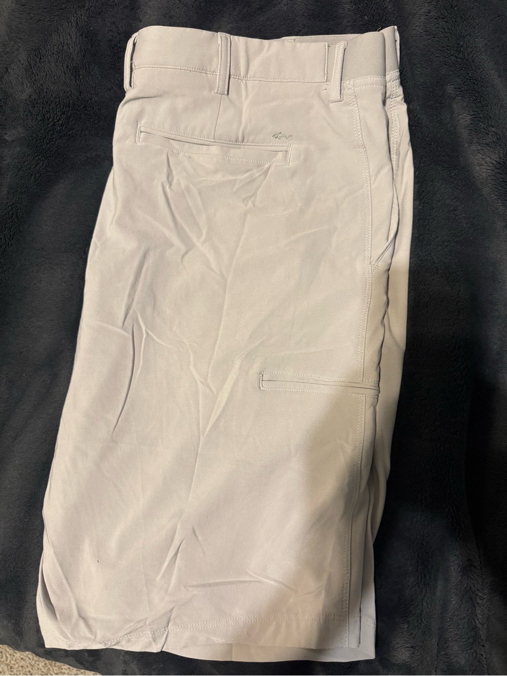 Greg Norman Collection Light Gray Men’s Golf Shorts